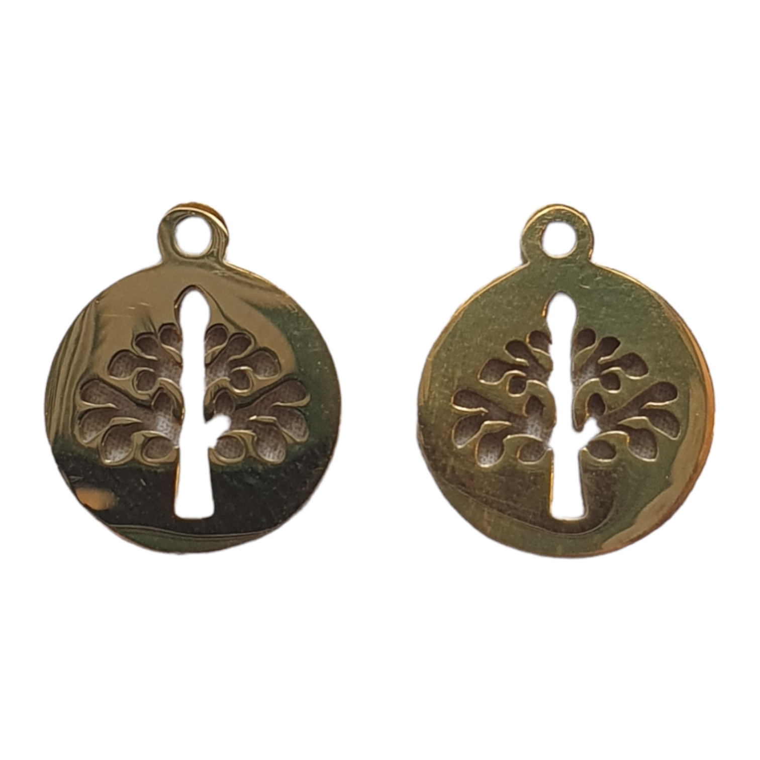 Bedel, Tree - Gold-plated RVS