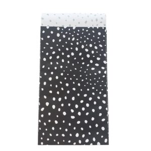 Cadeauzakjes, 7X13cm - Dots, Black&White