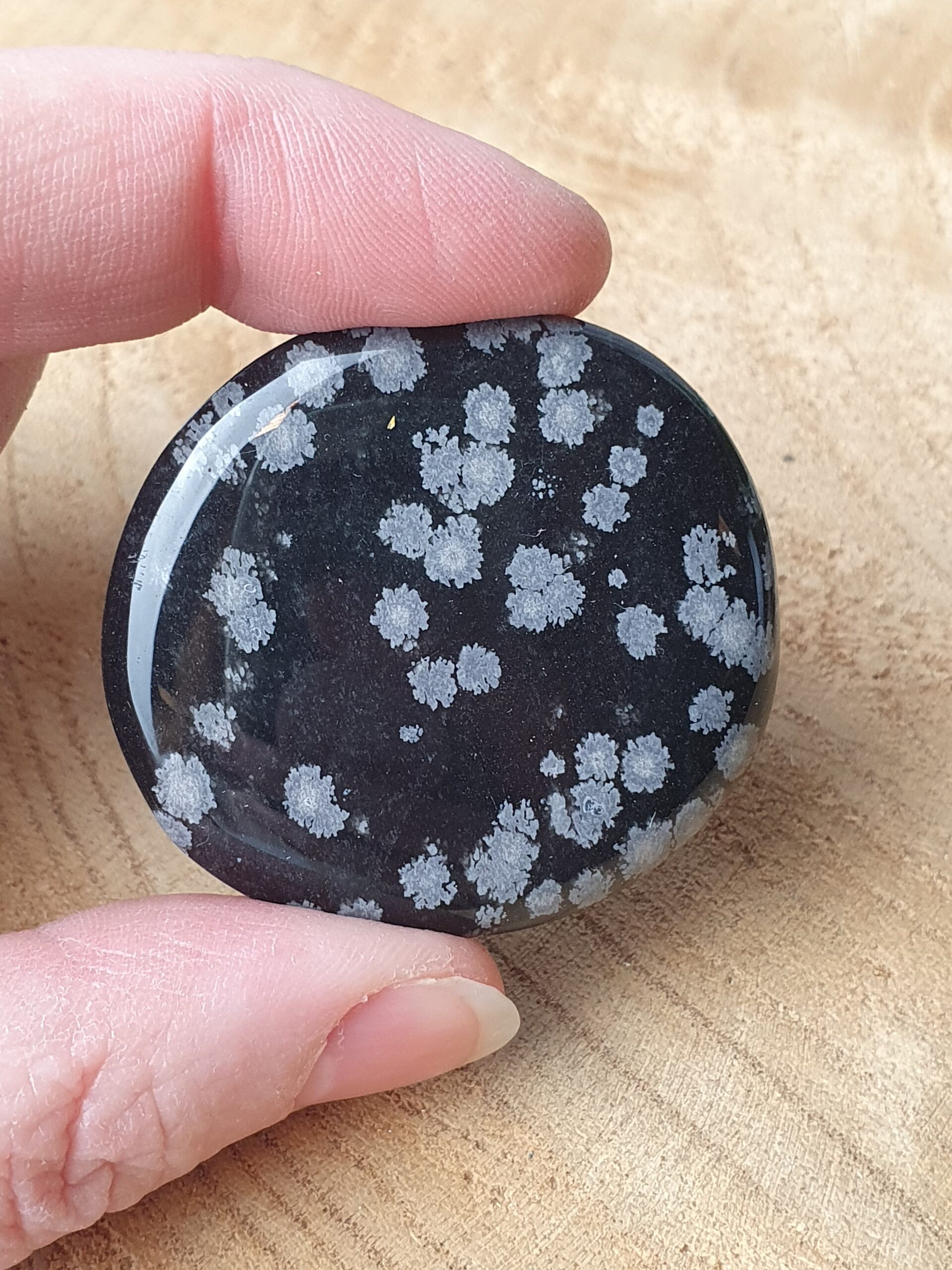Snowflake Obsidiaan - Knuffelsteen