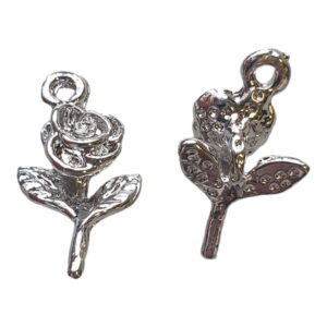 Bedel, Antiek Zilver - Roos