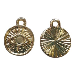 Bedel, Goud-kleurig - Evil Eye