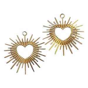 RVS - Gold - Sparklin Heart Big