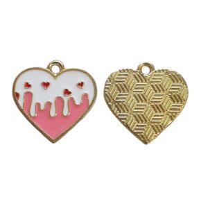 Bedel Enamel, Hart - Pink