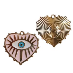 Bedel Enamel, Hart - Pink