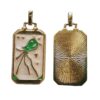 Bedel Enamel, Rechthoek Kelk - Creme