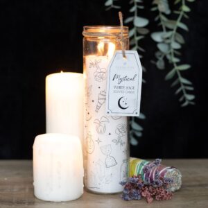 Mystical White Sage - Kaars - Afbeelding 3