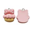 Resin Bedel - Cupcake met strik