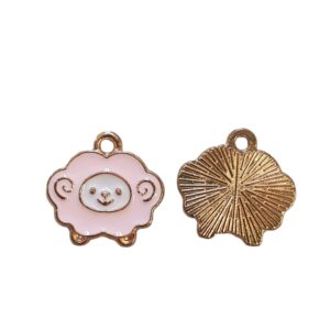 Bedel Enamel, Schaapje - Pink