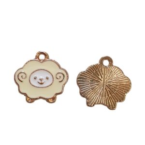 Bedel Enamel, Schaapje - Creme