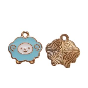 Bedel Enamel, Schaapje - Aqua