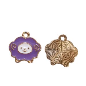 Bedel Enamel, Schaapje - Purple