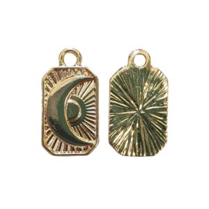 Bedel, Goud-kleurig - Square Moon