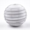 Siliconen, 15X14mm - Beehive - Marble Grey