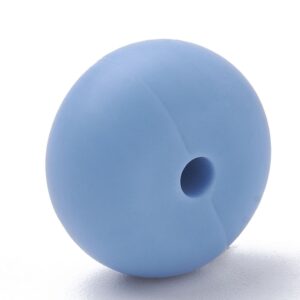 Siliconen, 14X8mm - Rondelle - Slate Blue