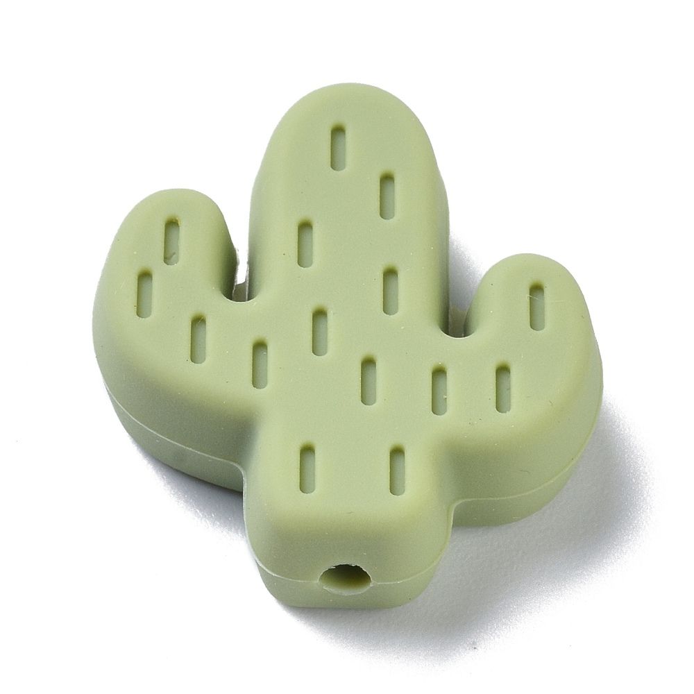 Siliconen Figuur - Cactus Olive Green