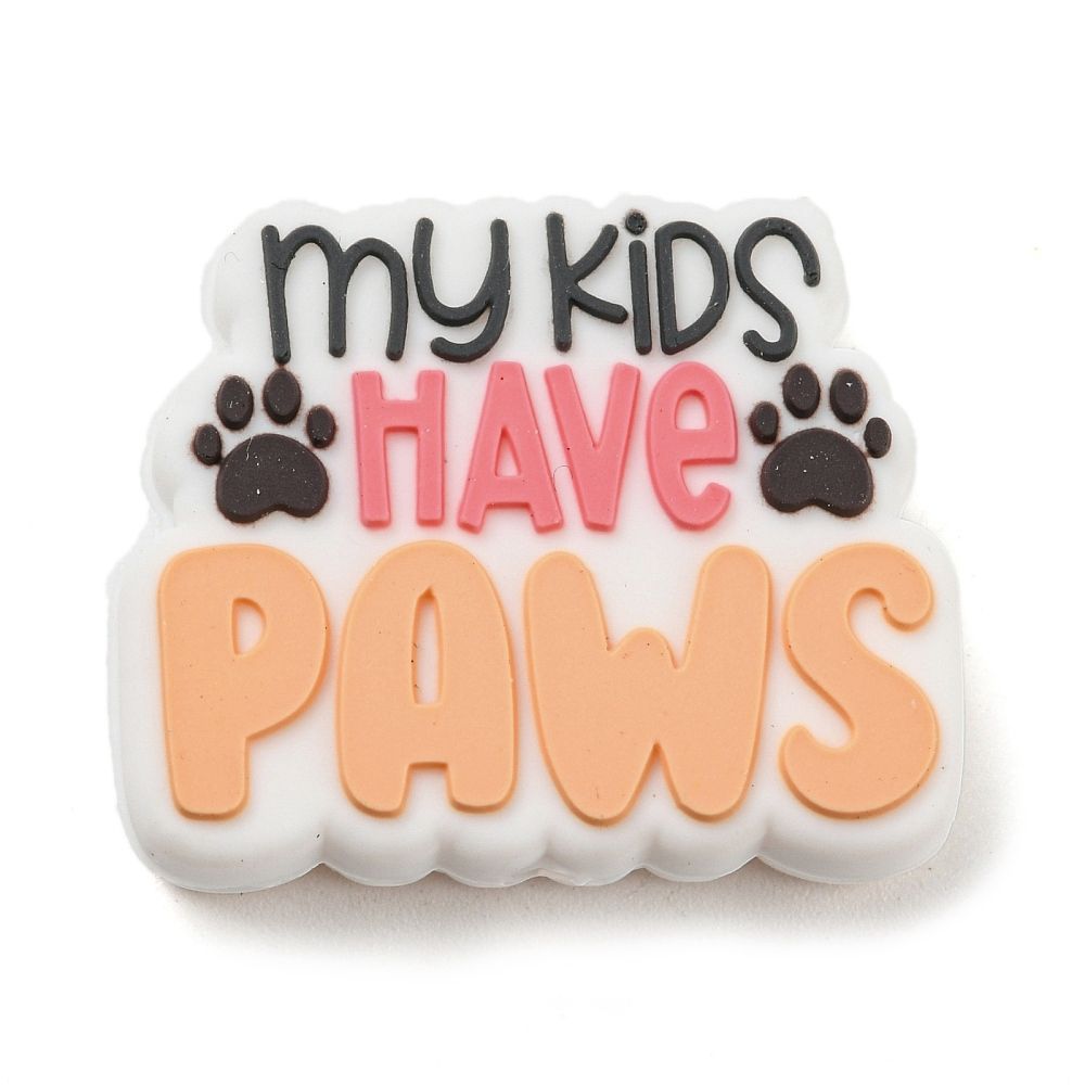 Siliconen Figuur - My Kids have Paws