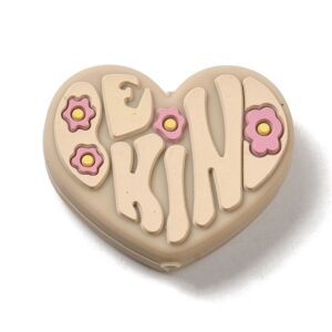 Siliconen Figuur - Be Kind, Beige