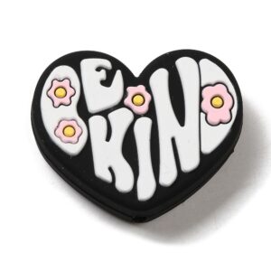 Siliconen Figuur - Be Kind, Black