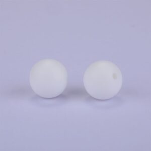 Alternative view of Siliconen, 15mm - Rond - White