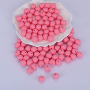 Siliconen, 15mm - Rond - Salmon Pink