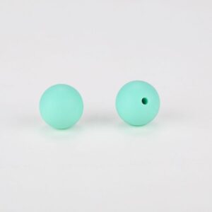 Alternative view of Siliconen, 15mm - Rond - Light Blue