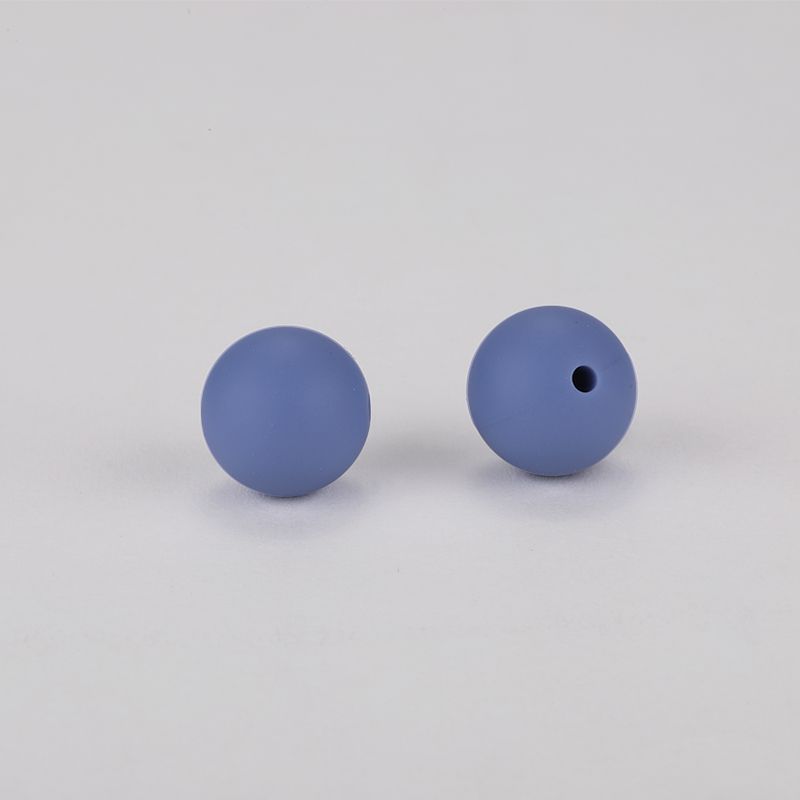 Siliconen, 15mm - Rond - Steel Blue - Afbeelding 2