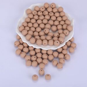 Siliconen, 15mm - Rond - Khaki