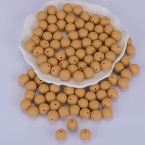 Siliconen, 15mm - Rond - Goldenrod