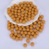 Siliconen, 15mm - Rond - Dark Goldenrod