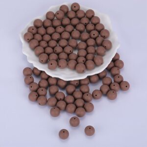 Siliconen, 15mm - Rond - Sienna