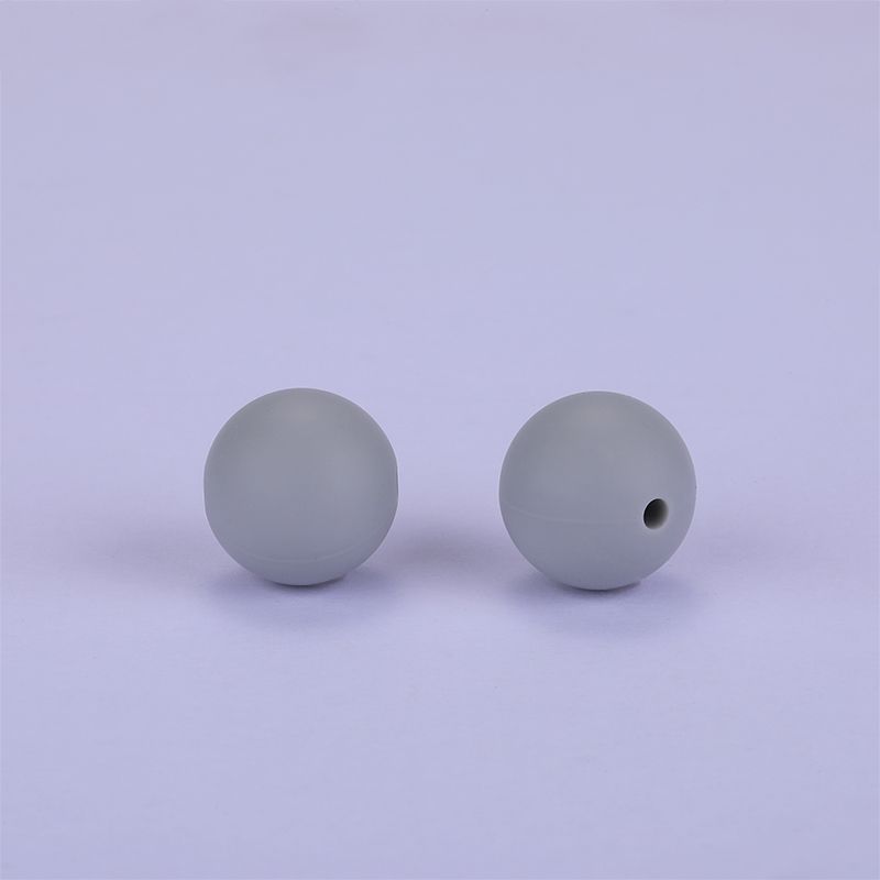 Siliconen, 15mm - Rond - Grey - Afbeelding 2