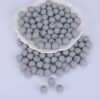 Siliconen, 15mm - Rond - Grey
