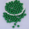 Siliconen, 15mm - Rond - Dark Green