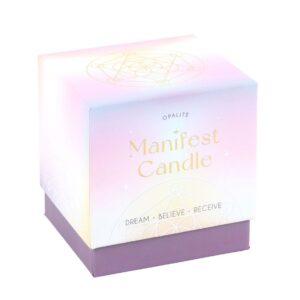 Manifestatiekaars: Lavendel en Patchouli - Afbeelding 3