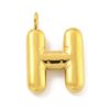 Bedel Balloon , Letter H - Gold-plated RVS