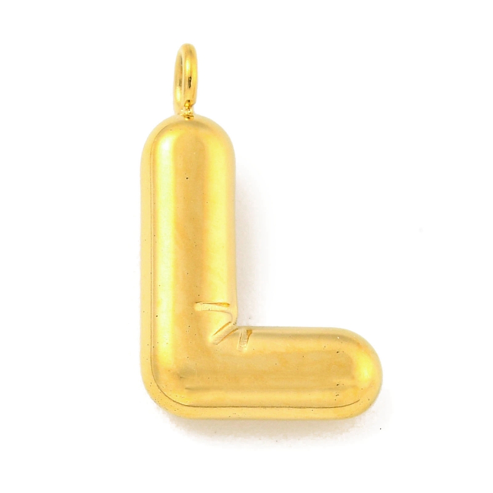 Bedel Balloon , Letter L - Gold-plated RVS