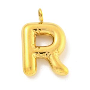 Bedel Balloon , Letter R - Gold-plated RVS