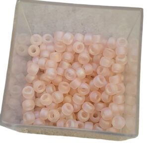 Miyuki Rocailles 8/0 - Light Rose Matte AB