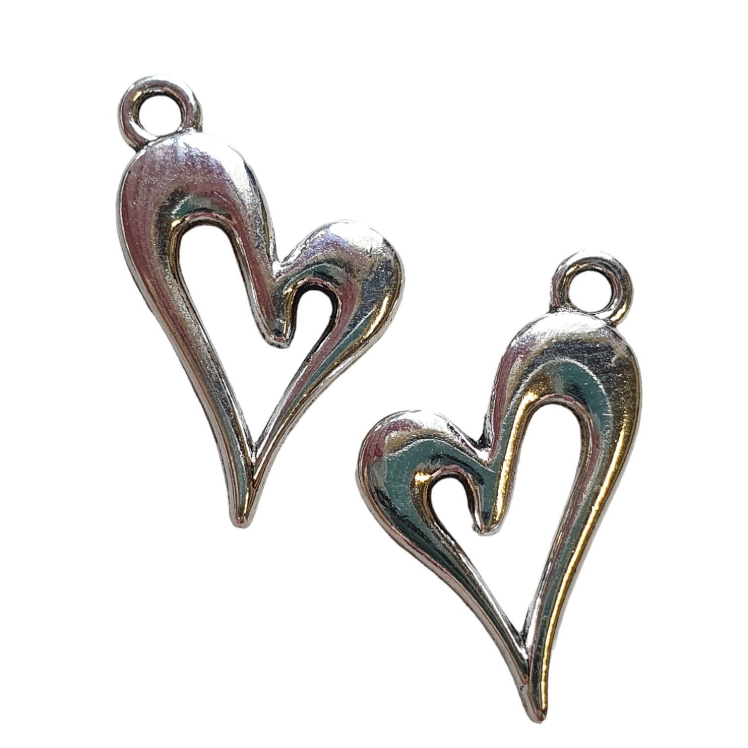 Bedel, Antiek Zilver - Heart