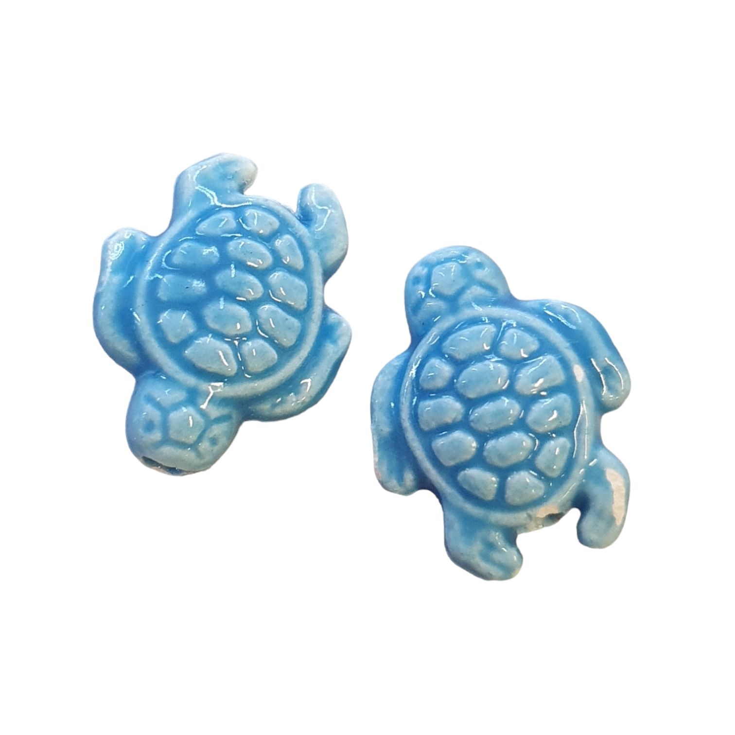 Porcelein, Schildpad - Aqua