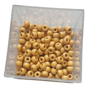 Miyuki Rocailles 8/0 - Duracoat Galvanized Matte Gold