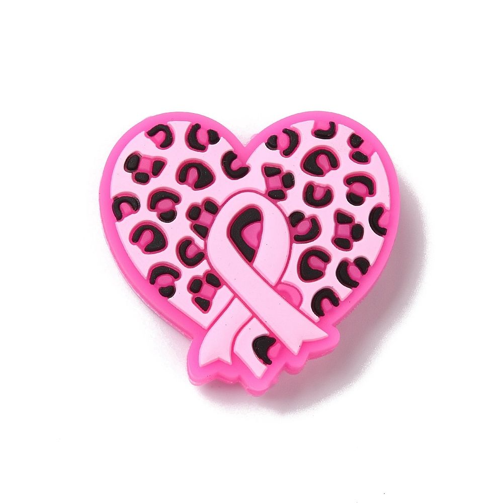 Siliconen Figuur - Pink Ribbon Heart