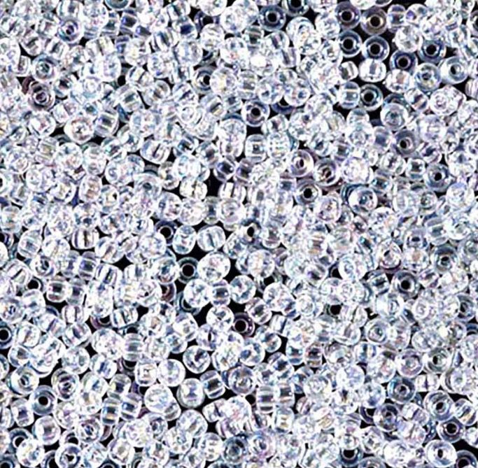 Miyuki Rocailles 11/0 - Crystal AB