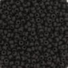 Miyuki Rocailles 11/0 - Matte Black
