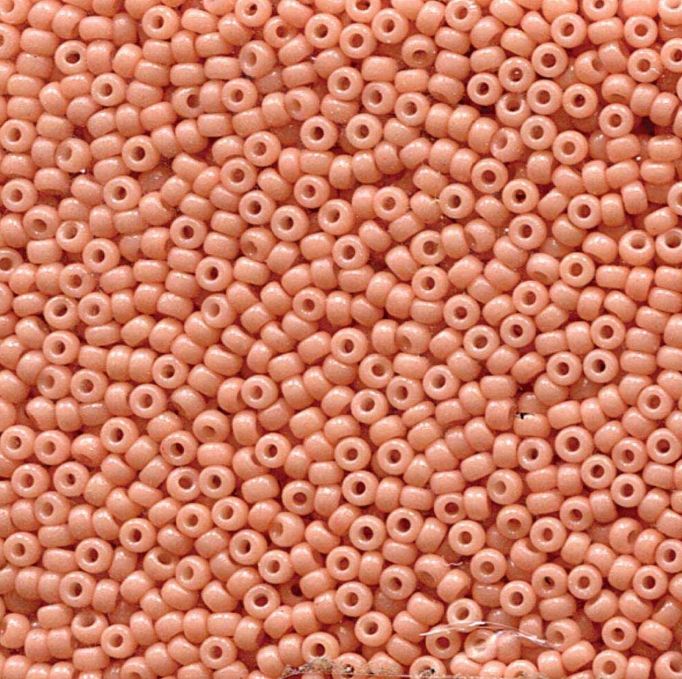 Miyuki Rocailles 11/0 - Duracoat Opaque Baby Salmon Pink