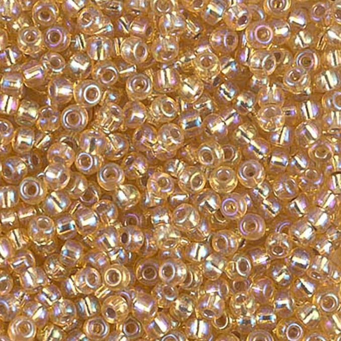 Miyuki Rocailles 8/0 - Silver-Lined Gold