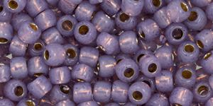 Toho, 6/0 - PermaFinish Translucent Silver-Lined Alexandrite