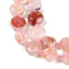 Natuursteen Facet Coin M - Hematoide Quartz
