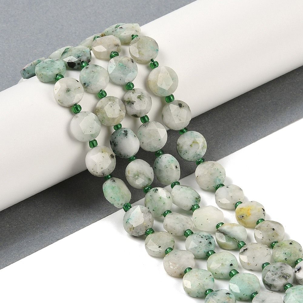 Natuursteen Facet Coin M - Chrysocolla - Afbeelding 2