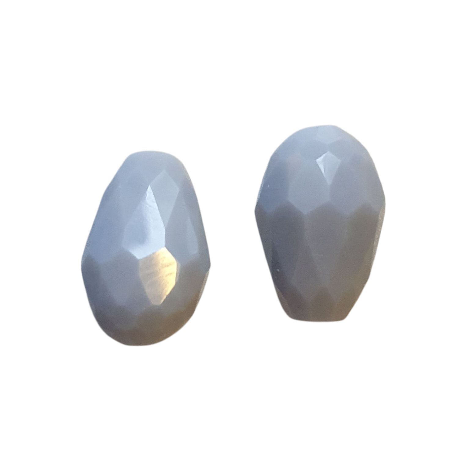 Facet Druppel - Opaque Grey/Purple